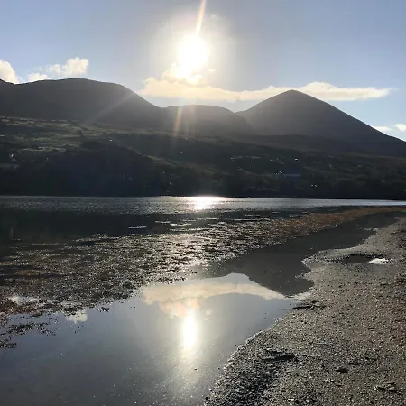 Reek Road At Croagh Patrick Mountain Murrisk